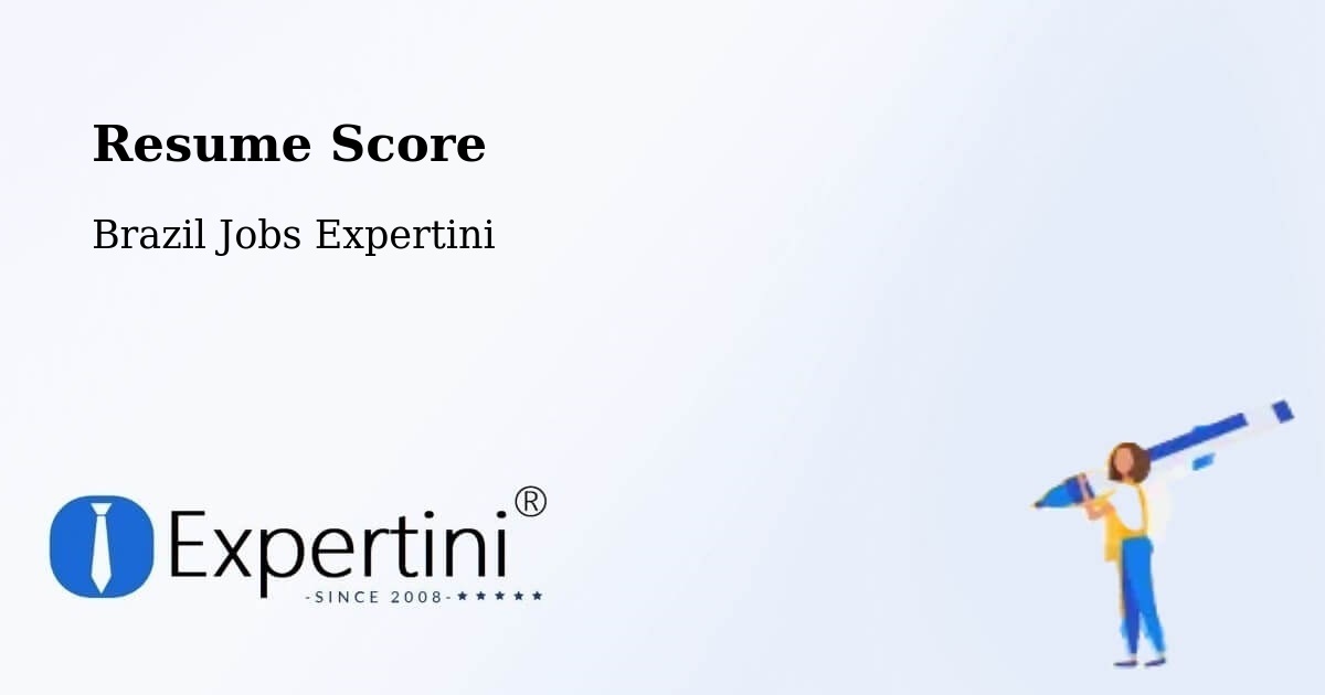 Resume Score & Job Description Match Tool – Wall Ferraz - Brazil Jobs Expertini